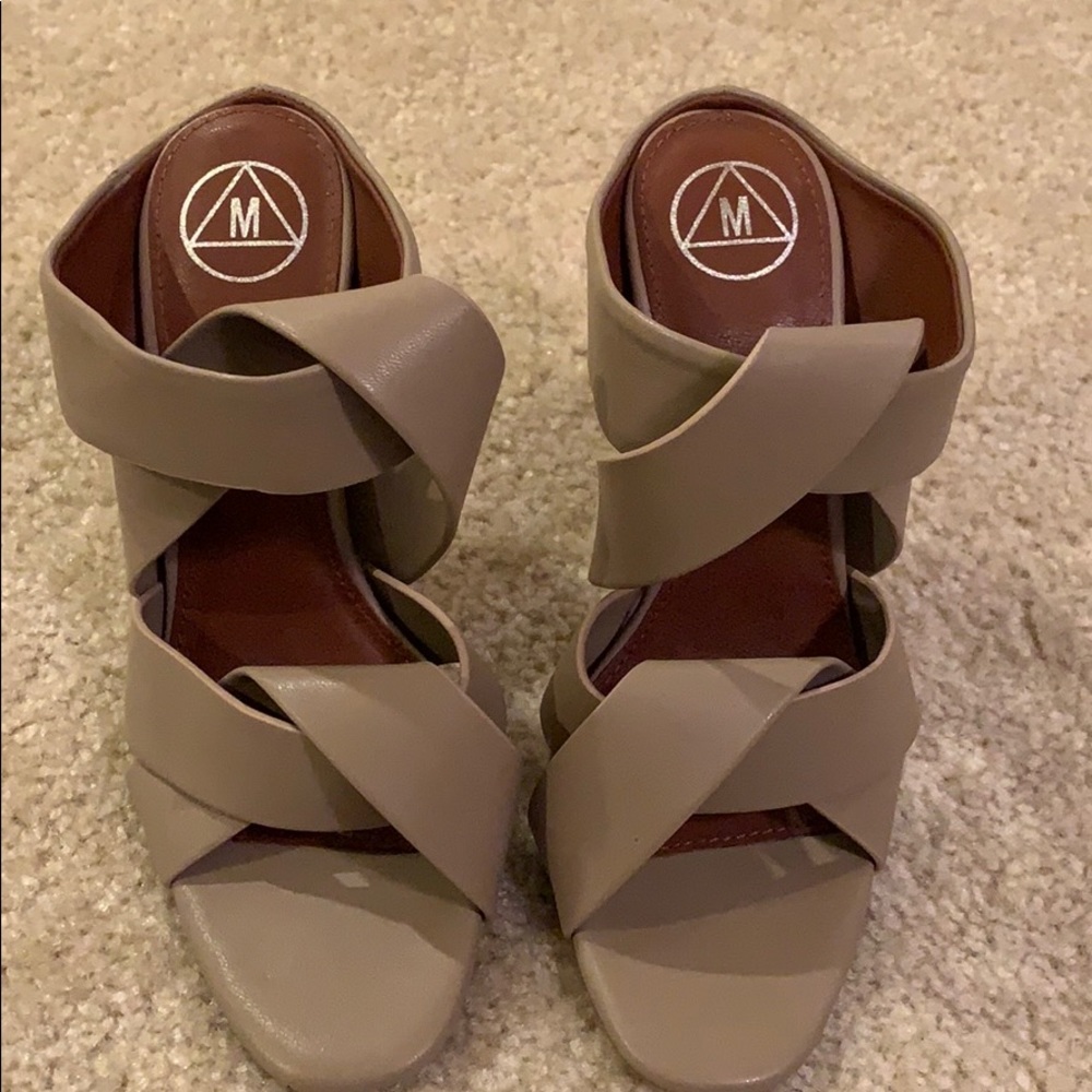 Tan sandals